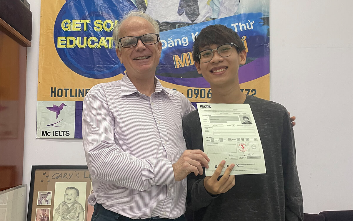 Học viên Phan Nguyễn Nam Dũng - IELTS 8.0