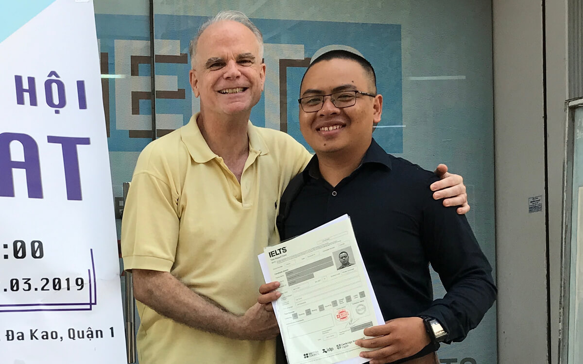 Học viên Nguyễn Hoàng Nguyên đạt 8.0 IELTS