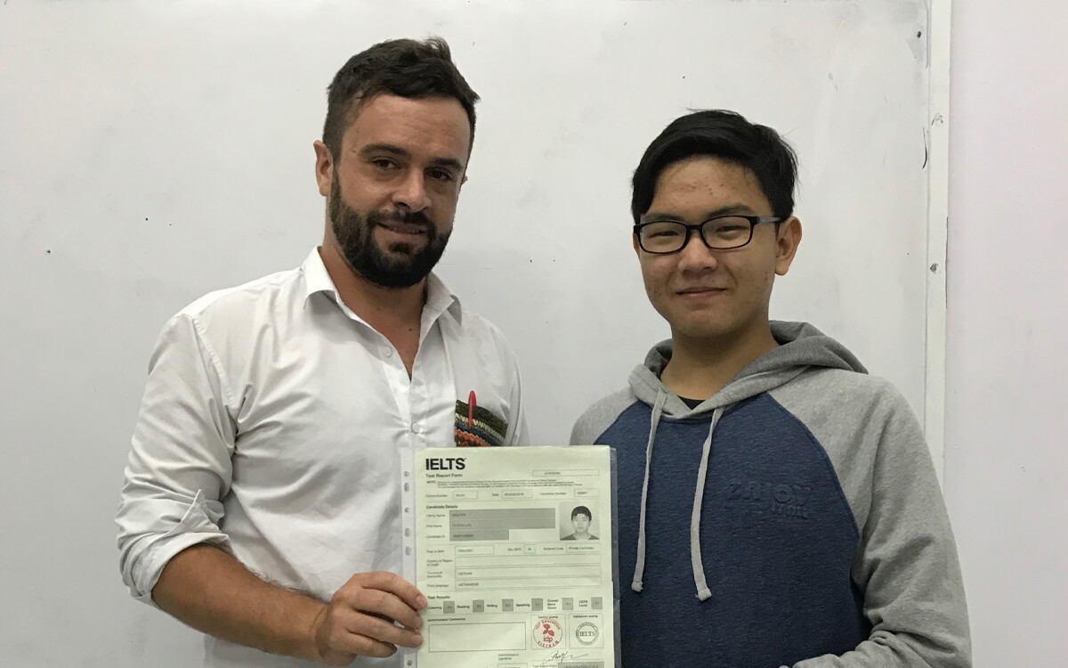 Học viên Nguyễn Tường Lân chinh phục được 8.0 IELTS
