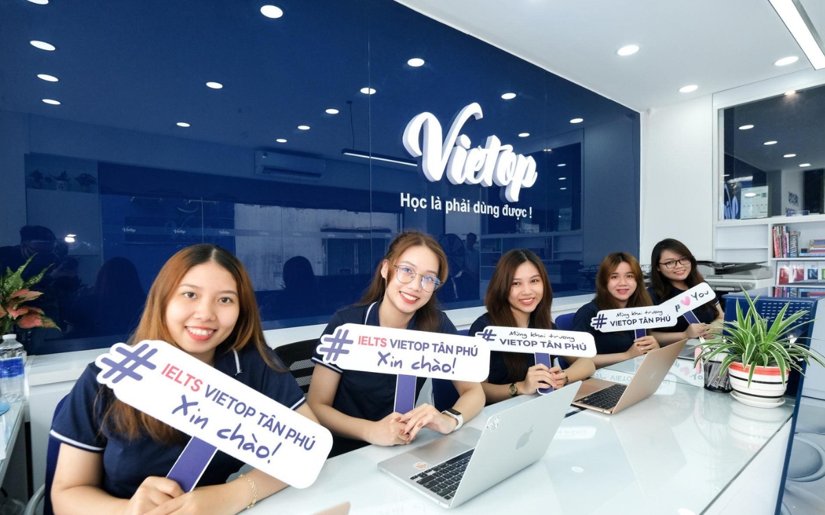 Vietop - Trung tâm học IELTS trực tuyến uy tín