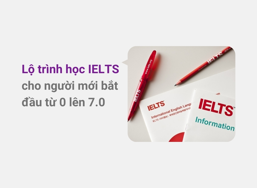 Lộ trình học IELTS