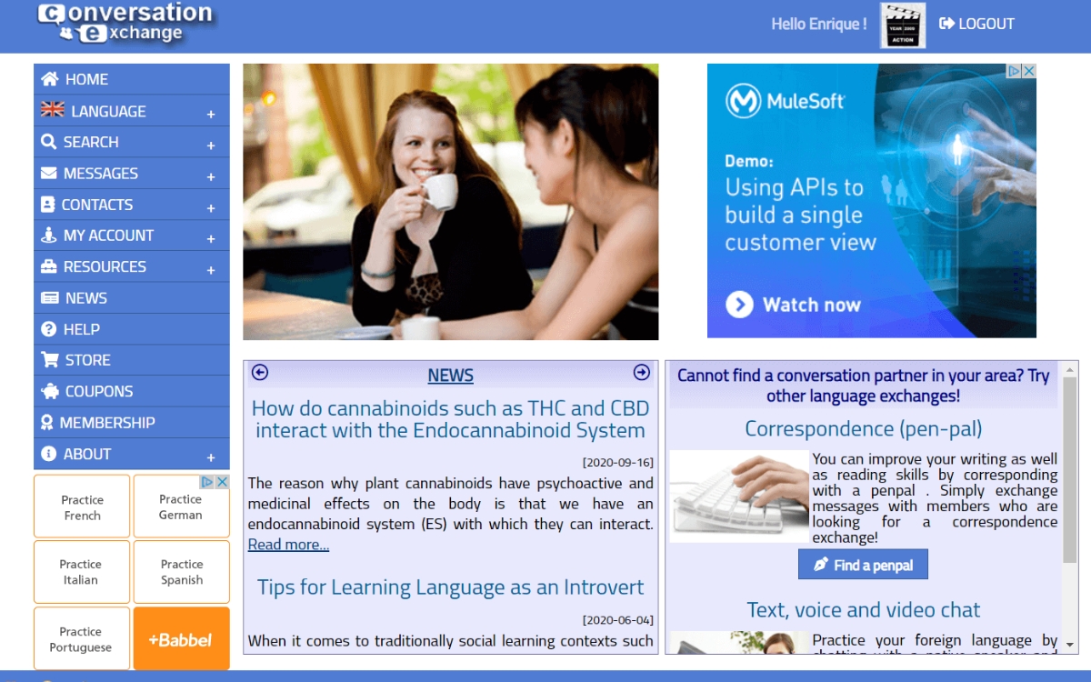 Conversation Exchange