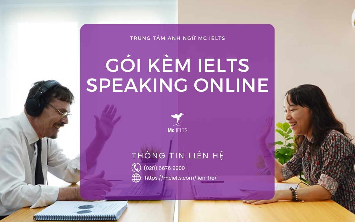 Khóa học IELTS Speaking Mc IELTS