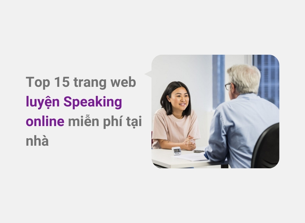 Luyện Speaking online