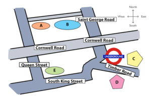 map in ielts listening