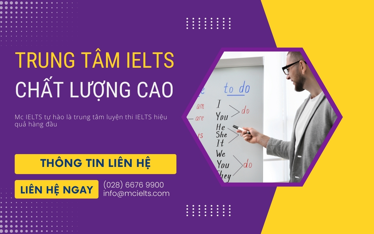 Mc IELTS - Học IELTS cùng cựu giám khảo chấm thi IELTS