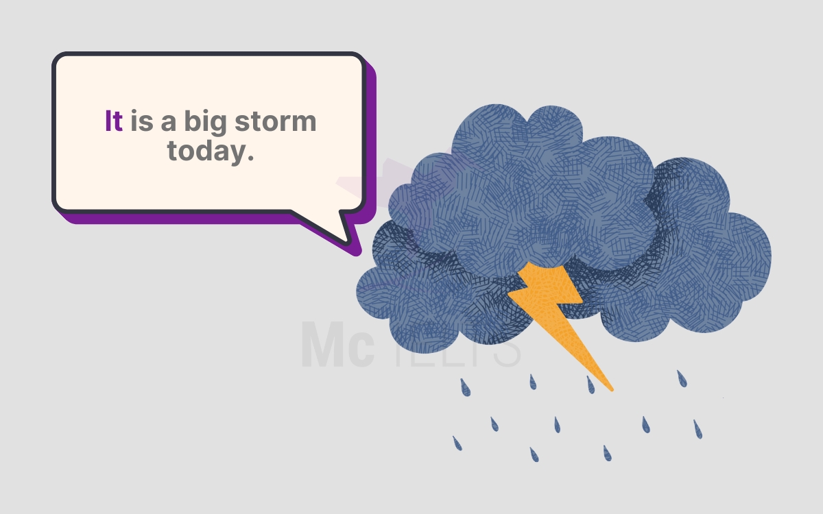 Ví dụ cấu trúc chủ ngữ giả It thứ nsáu