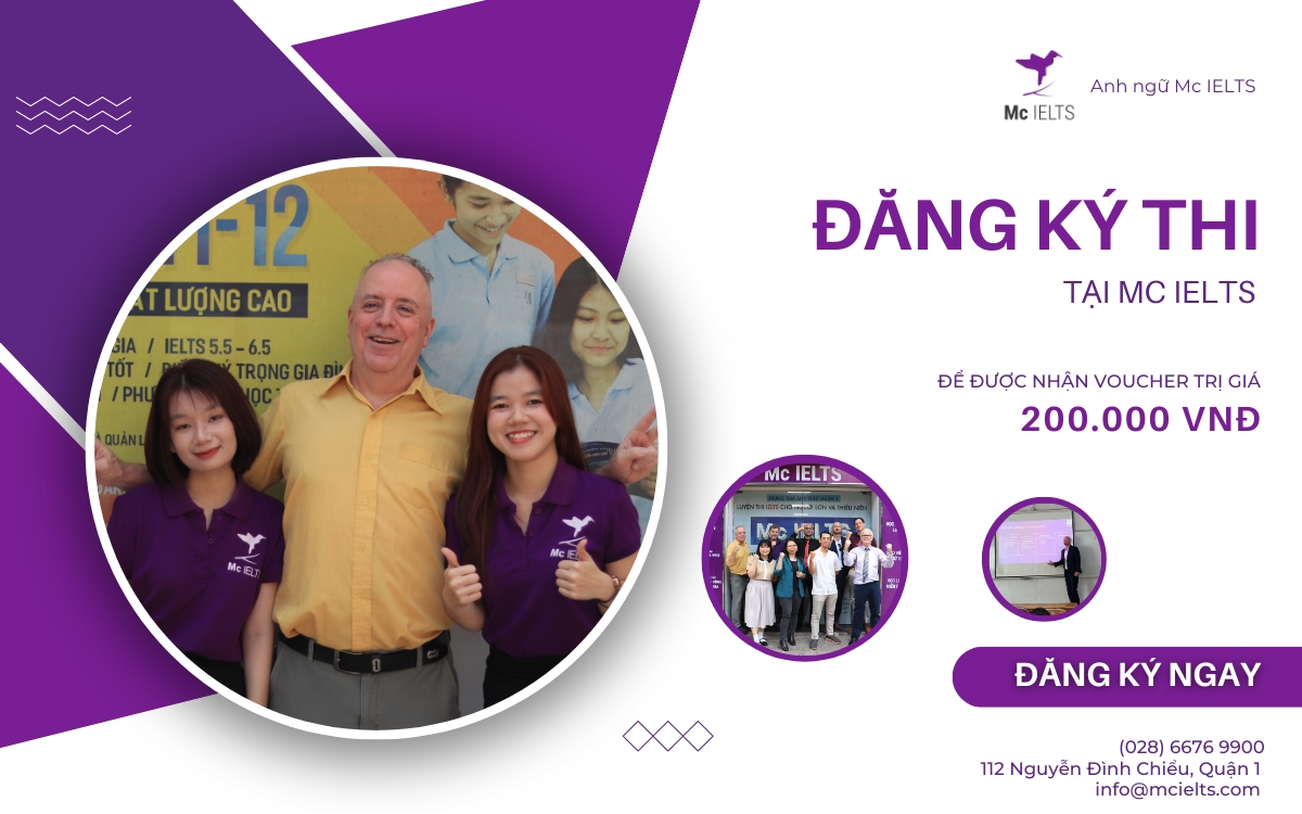 Mc IELTS là đối tác của IDP tổ chức thi IELTS uy tín hàng đầu Việt Nam