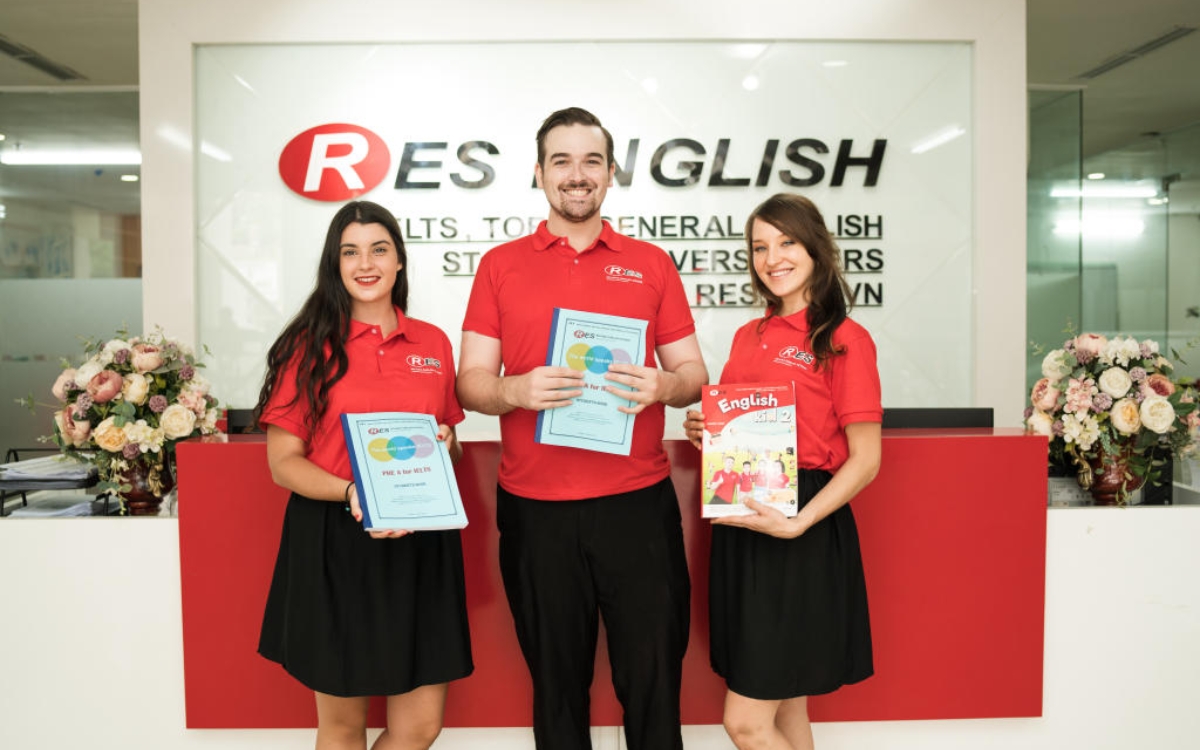 Các trung tâm luyện thi IELTS tốt ở Hà Nội không thể không nhắc tới RES
