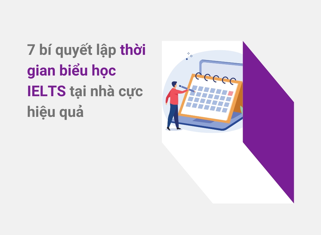 Thời gian biểu học IELTS