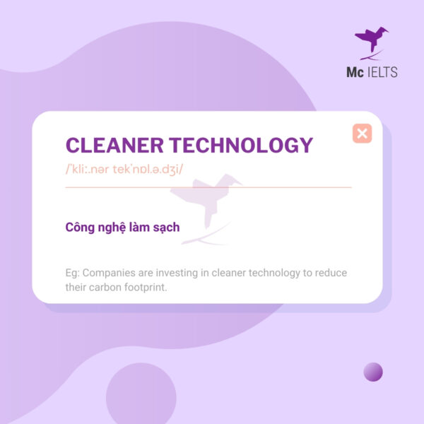 vocabulary-cleaner-technology-topic-ielts-pollution-speaking Vocabulary cleaner technology topic Pollution