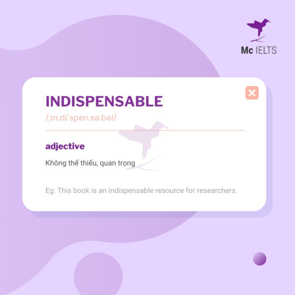 Vocabulary indispensable - Topic Communication