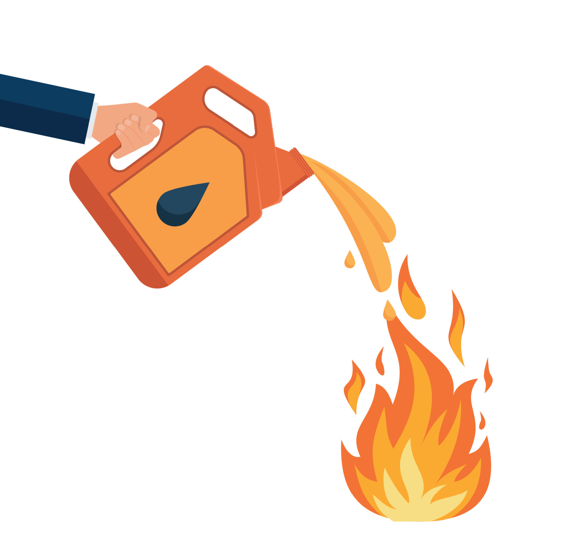 Add fuel to the fire