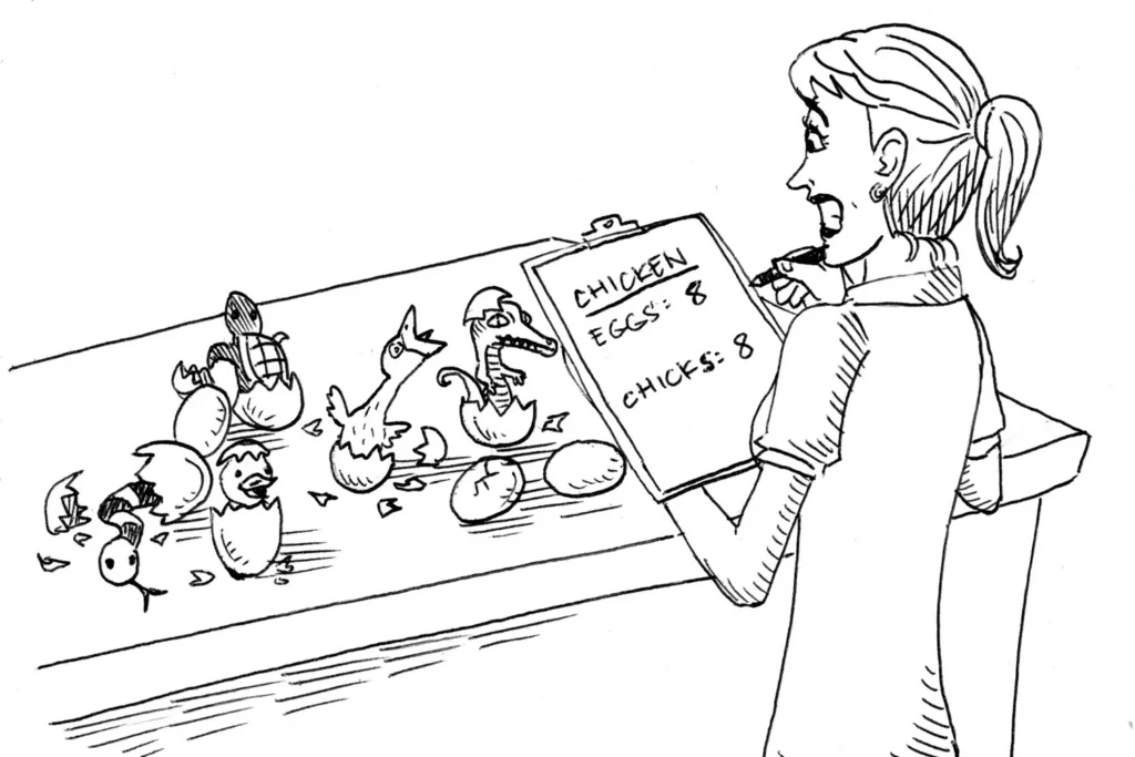 Don't count your chickens before they hatch