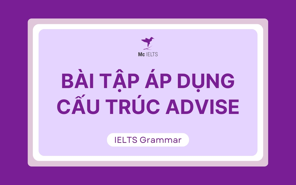Bài tập áp dụng