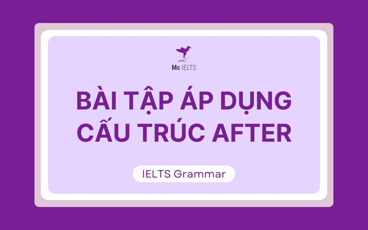 Bài tập áp dụng cấu trúc After