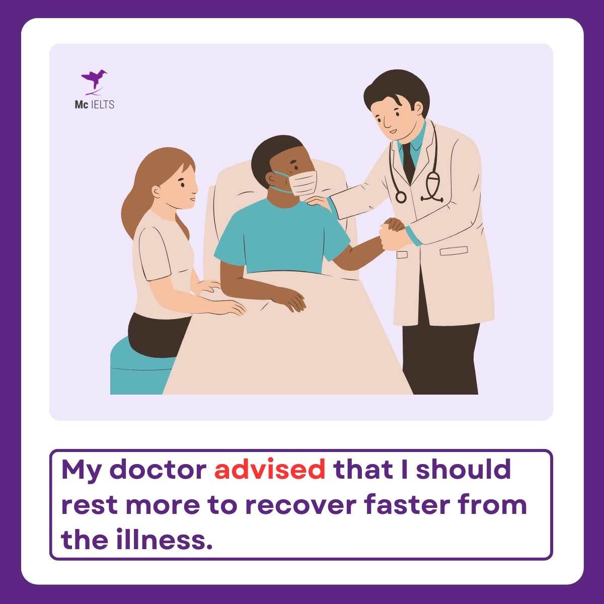 Cấu trúc Advise + mệnh đề (clause)