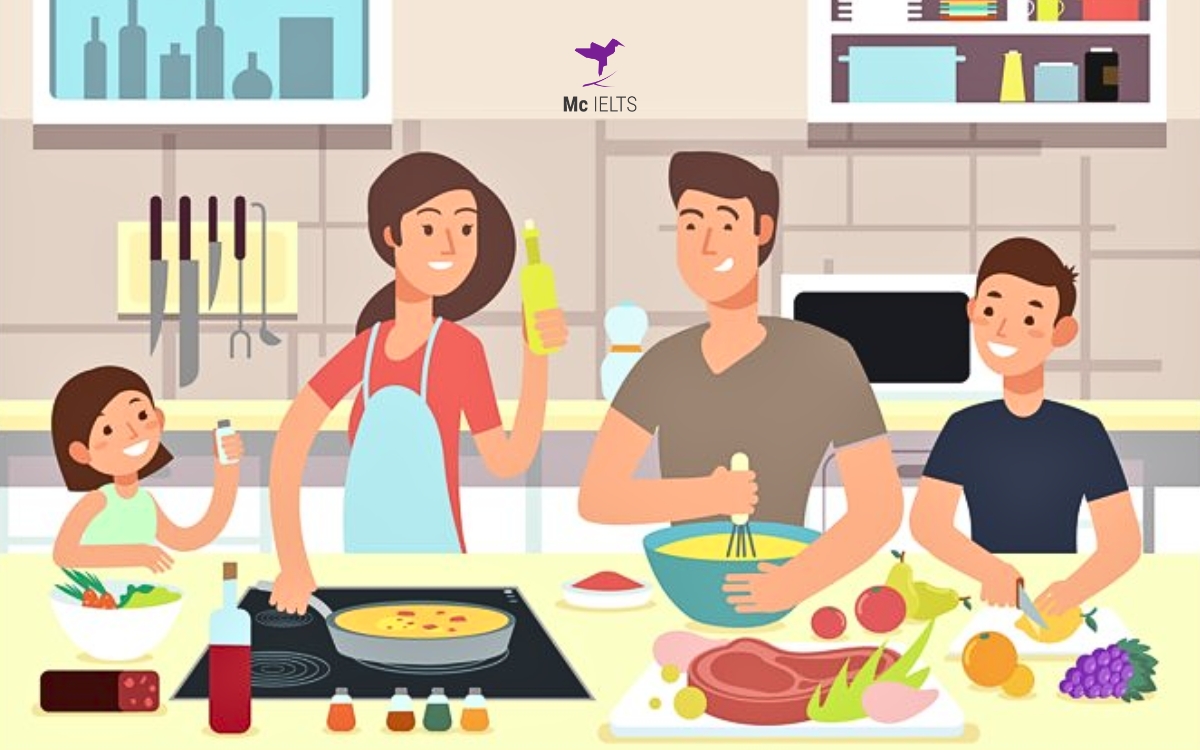 Housework and Cooking IELTS speaking part 1