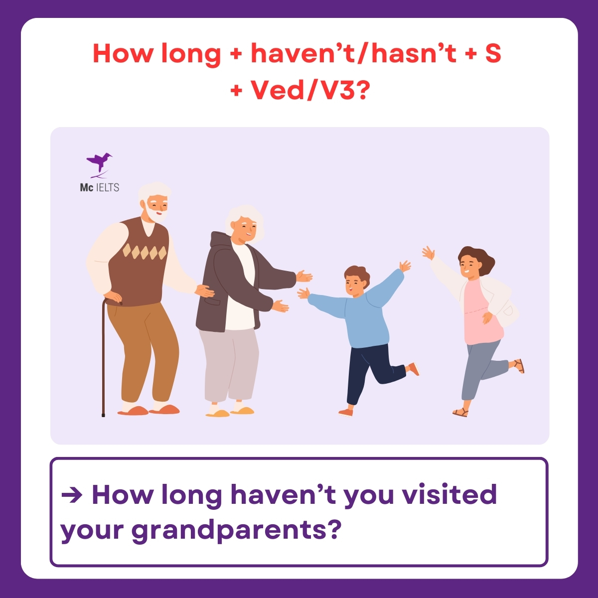 Cách hỏi về khoảng thời gian từ lần cuối