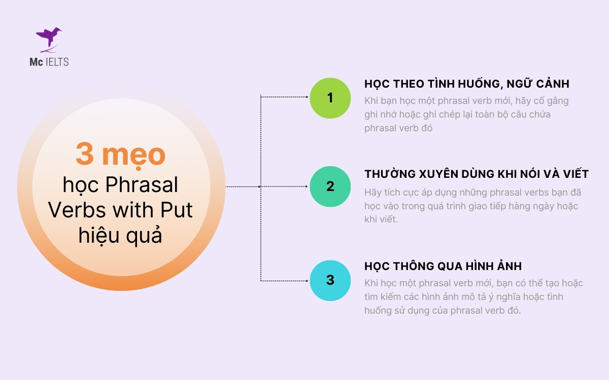 Tips học cụm động từ hiệu quả