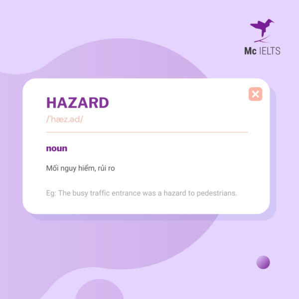 vocabulary-hazard-topic-ielts-housework-and-cooking-speaking Vocabulary hazard topic Housework and Cooking