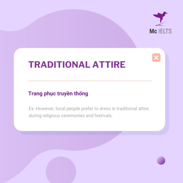 vocabulary-traditional-attire-topic-ielts-festival-speaking Vocabulary traditional attire topic Festival