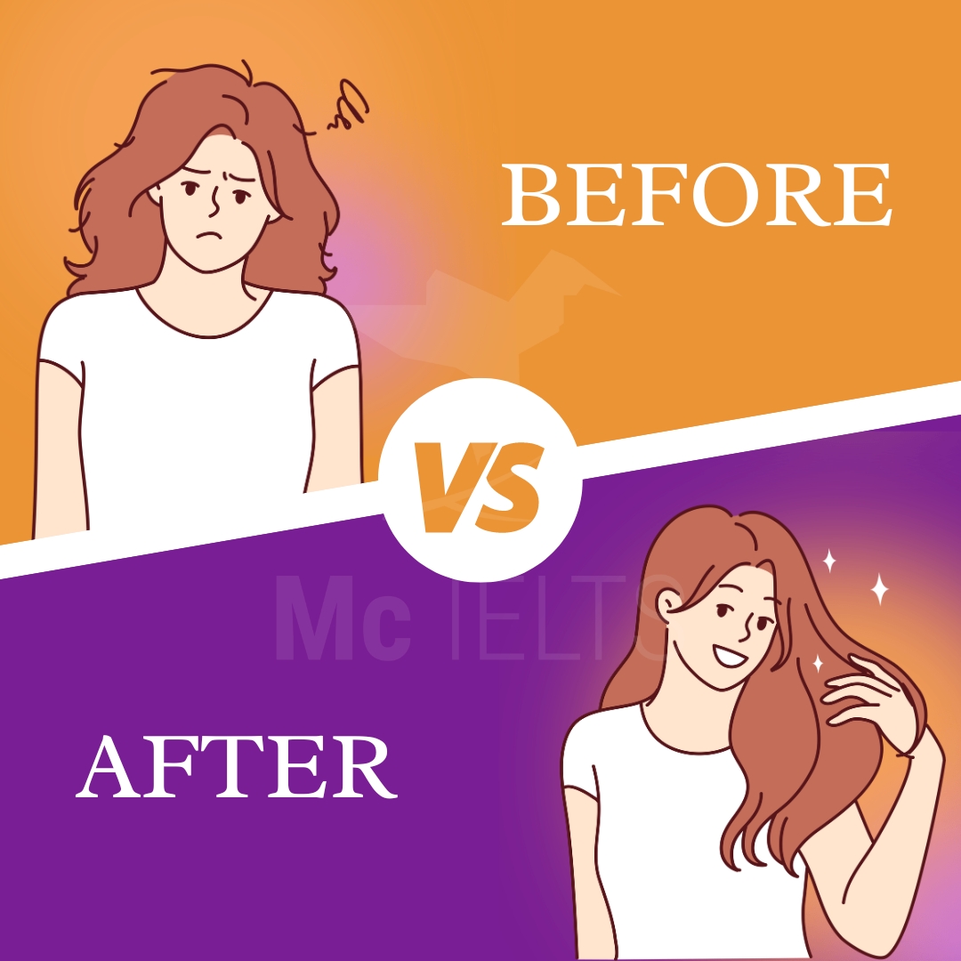 Bảng phân biệt cấu trúc Before và After