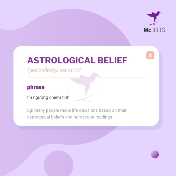 vocabulary-astrological-belief-topic-ielts-name-speaking Vocabulary astrological belief topic Name