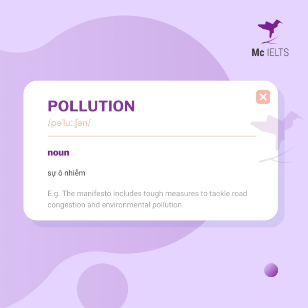 vocabulary-pollution-topic-ielts-culture-speaking Vocabulary pollution topic Culture