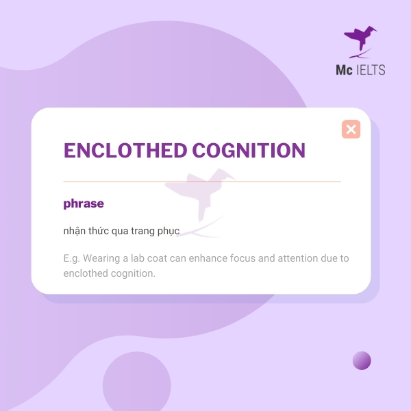 vocabulary-enclothed-cognition-topic-clothes-ielts-speaking Vocabulary enclothed cognition topic Clothes/Clothing