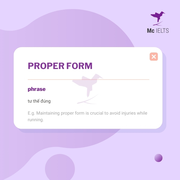 vocabulary-proper-form-topic-running-ielts-speaking Vocabulary proper form topic Running