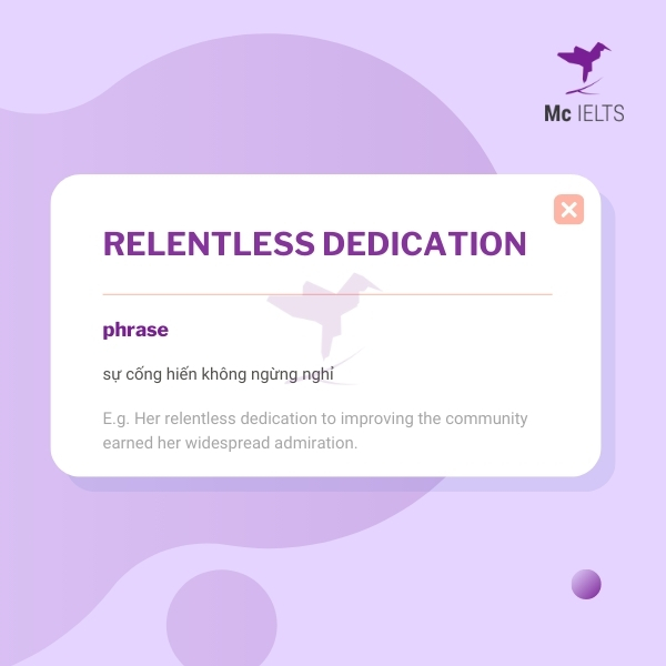 vocabulary-relentless-dedication-topic-role-model-ielts-speaking Vocabulary relentless dedication topic Role model
