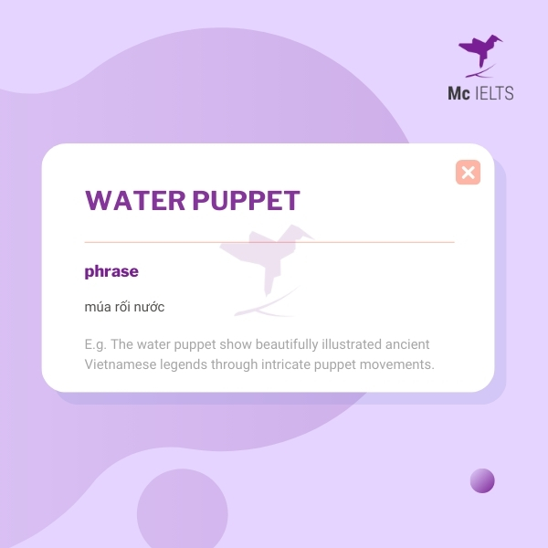 vocabulary-water-puppet-topic-museum-ielts-speaking Vocabulary water puppet topic Museum