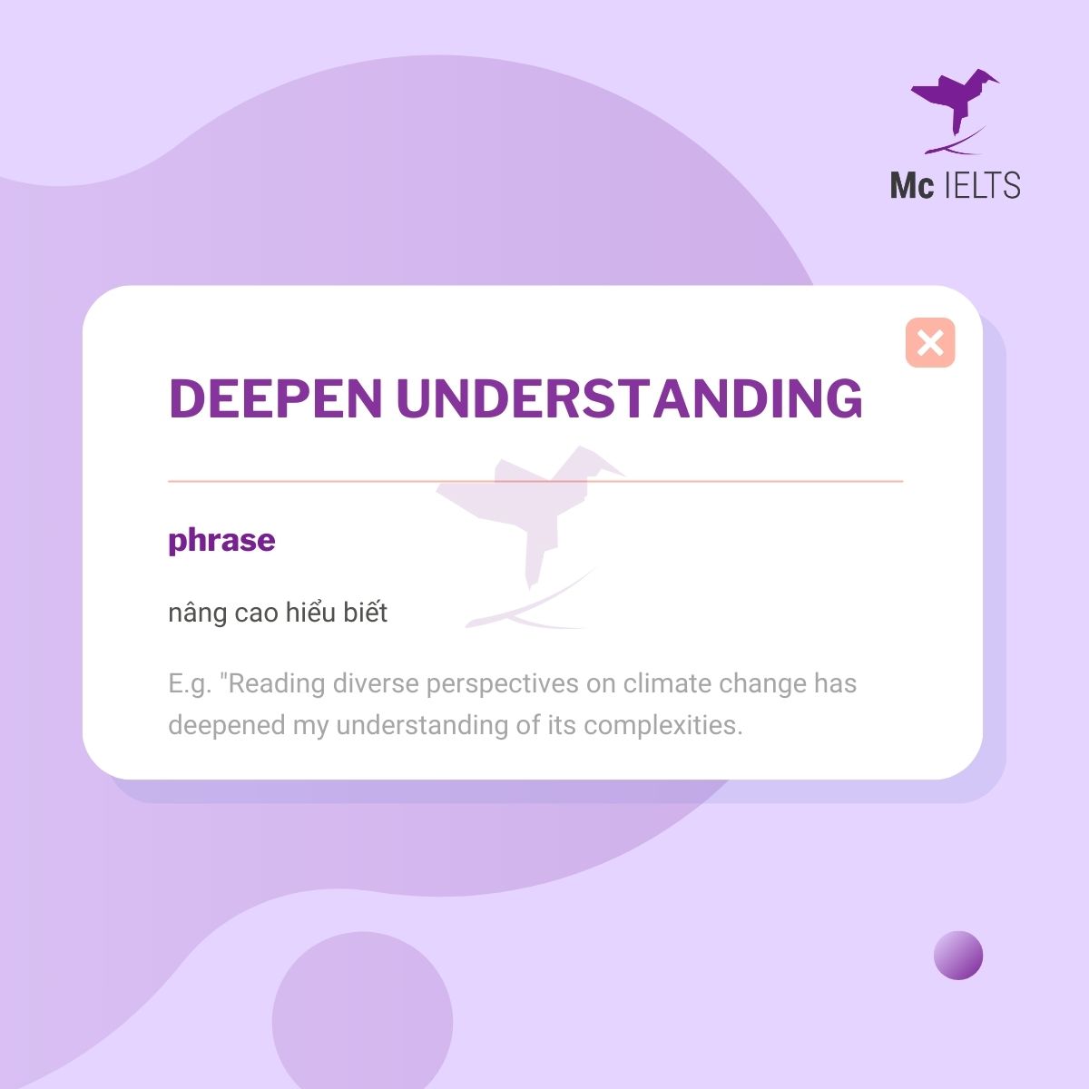 Vocabulary deepen understanding topic Global warming